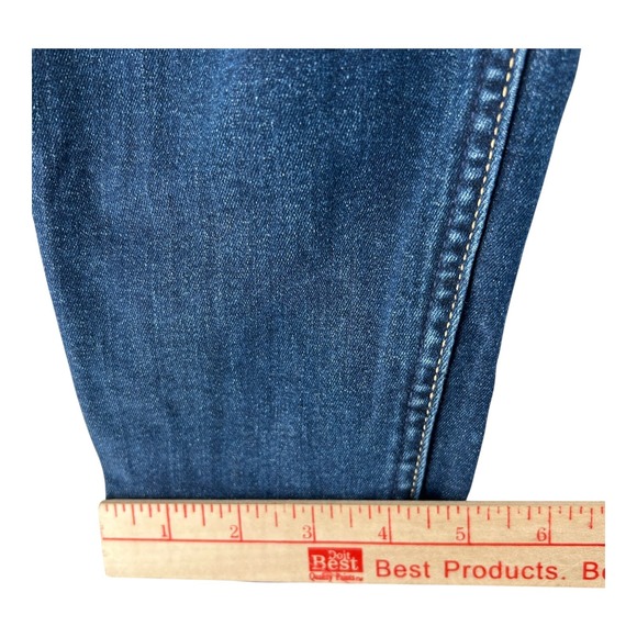 7 For All‎ Mankind Blair Ankle Skinny Jeans Distressed Womens Size 26 28x27.5 - Picture 5 of 9